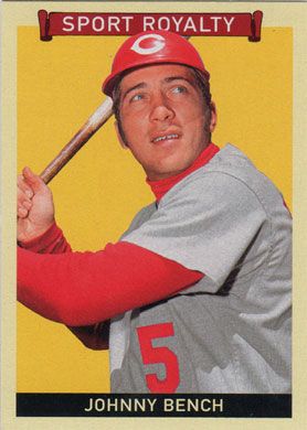 2009 Upper Deck Goudey #228 Johnny Bench Sport Royalty SP 