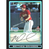 2009 Bowman Chrome Draft Prospects Refractors #BDPP23 Matthew Davidson