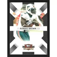 2009 Donruss Threads #54 Ronnie Brown