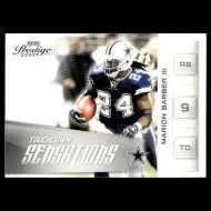 2009 Playoff Prestige TD Sensations #11 Marion Barber III