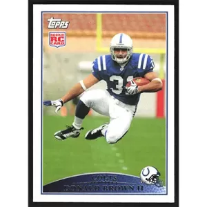 2009 Topps #370 Donald Brown II