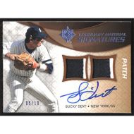 2009 Ultimate Collection Legendary Dual Patch Signature #LMS-BD Bucky Dent Autographed