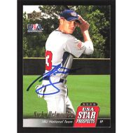 2009 Upper Deck Signature Stars USA Star Prospects #USA-5 Nicky Delmonico Autographed