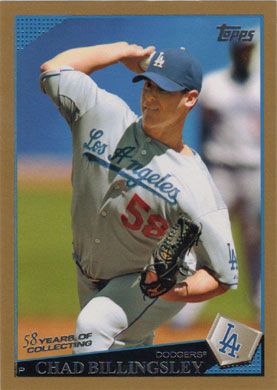 2009 Topps Gold #235 Chad Billingsley 