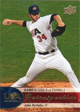 2009 Upper Deck Team USA Retrospective #USA-5 Jake Arrieta 