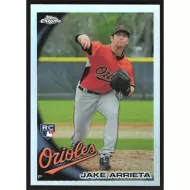 2010 Topps Update Chrome Rookie Refractors #CHR23 Jake Arrieta