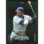 2010 Upper Deck Supreme Green #S-45 Carl Crawford