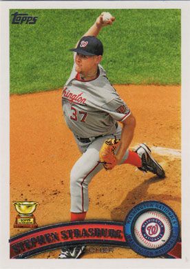 2011 Topps #183 Stephen Strasburg All-Star Rookie 