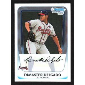 2011 Bowman Chrome Prospects #BCP118 Dimaster Delgado