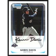 2011 Bowman Chrome Prospects #BCP163 Khris Davis