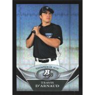 2011 Bowman Platinum Prospects X-Fractors #BPP7 Travis d'Arnaud