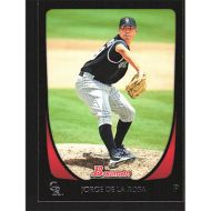 2011 Bowman #57 Jorge De La Rosa