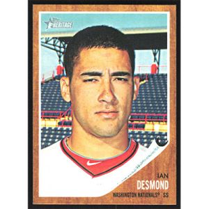 2011 Topps Heritage #296 Ian Desmond