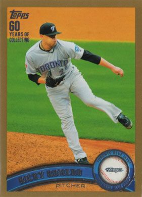 2011 Topps Gold #148 Ricky Romero 