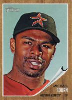 2011 Topps Heritage #432 Michael Bourn SP 