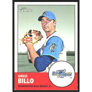 2012 Topps Heritage Minors #111 Greg Billo