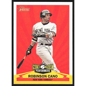 2012 Topps Heritage New Age Performers #NAP-RC Robinson Cano