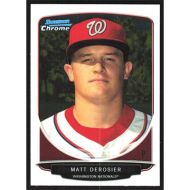 2013 Bowman Chrome Draft Picks #BDPP112 Matt Derosier