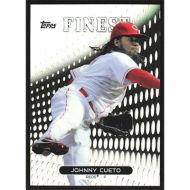 2013 Finest Refractors #18 Johnny Cueto