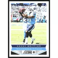 2013 Score #208 Kenny Britt