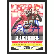 2013 Score #314 Eric Berry Future Franchise Autographed