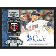 2013 Topps Chasing History Autographs #CHA-CD Cole De Vries Autographed