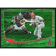 2013 Topps Emerald #489 Erick Aybar