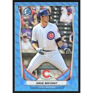 2014 Bowman Chrome Draft Top Prospects Blue Wave Refractors #CTP-62 Kris Bryant