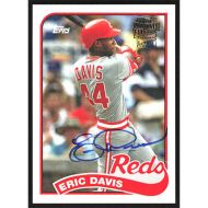 2014 Topps Archives Fan Favorites Autographs #FFA-ED Eric Davis Autographed