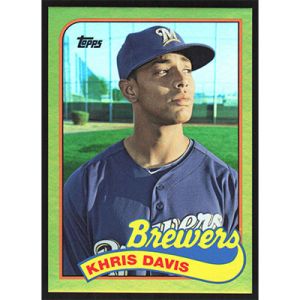 2014 Topps Archives Gold #192 Khris Davis