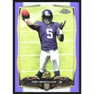 2014 Topps Chrome Purple Refractors #173 Teddy Bridgewater