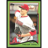 2014 Topps Green #35 Trevor Cahill