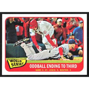 2014 Topps Heritage #134 A. Craig/W. Middlebrooks World Series Game 3