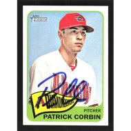 2014 Topps Heritage #216 Patrick Corbin Autographed