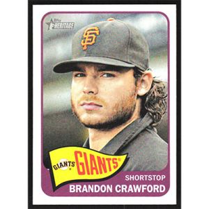 2014 Topps Heritage #322 Brandon Crawford
