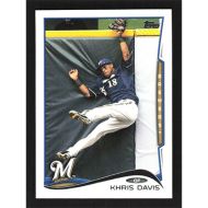 2014 Topps Mini #326 Khris Davis