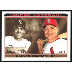 2014 Topps Super Veteran #SV-7 Carlos Beltran
