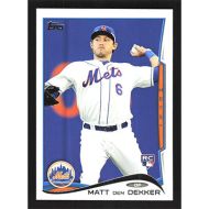 2014 Topps #510 Matt den Dekker