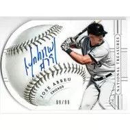 2015 Panini National Treasures Signatures #2 Jose Abreu Autographed