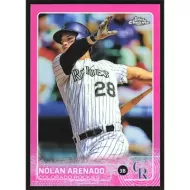 2015 Topps Chrome Pink Refractors #66 Nolan Arenado