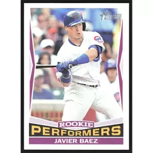 2015 Topps Heritage Rookie Performers #RP-9 Javier Baez