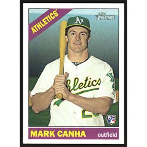 2015 Topps Heritage #642 Mark Canha