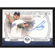 2015 Topps Museum Collection Archival Autographs #AA-CA Chris Archer Autographed