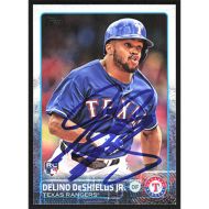 2015 Topps Update #US144 Delino DeShields Jr. Autographed