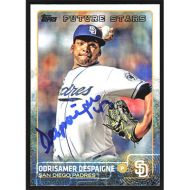 2015 Topps Update #US392 Odrisamer Despaigne Future Stars Autographed