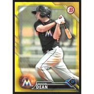 2016 Bowman Prospects Yellow #BP146 Austin Dean