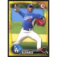 2016 Bowman Prospects Yellow #BP5 Yadier Alvarez