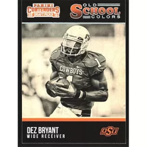 2016 Panini Contenders Draft Picks Old School Colors #10 Dez Bryant