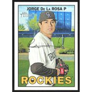2016 Topps Heritage #196 Jorge De La Rosa