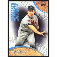 2016 Topps Pressed Into Service #PIS-2 Wade Boggs